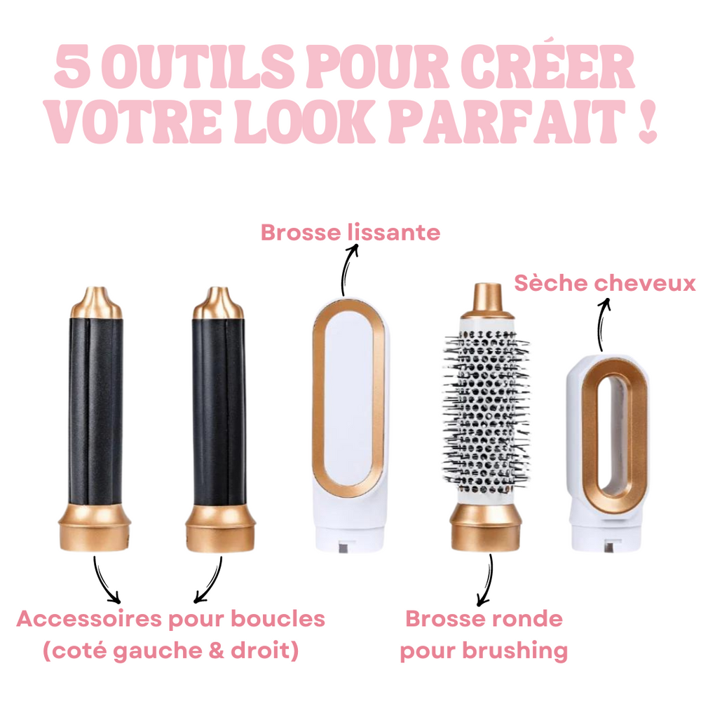Glam Hair Pro® 5 en 1 hair styler